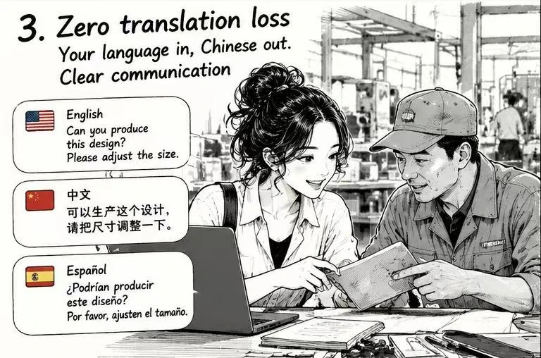 Chinese and English communication